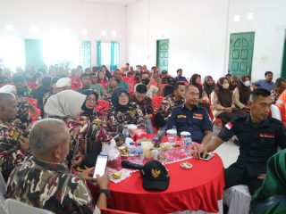 Kodim 0317/TBK Ikuti Video Conference Sosialisasi Rekrutmen Personil Komcad Matra Darat TA 2023