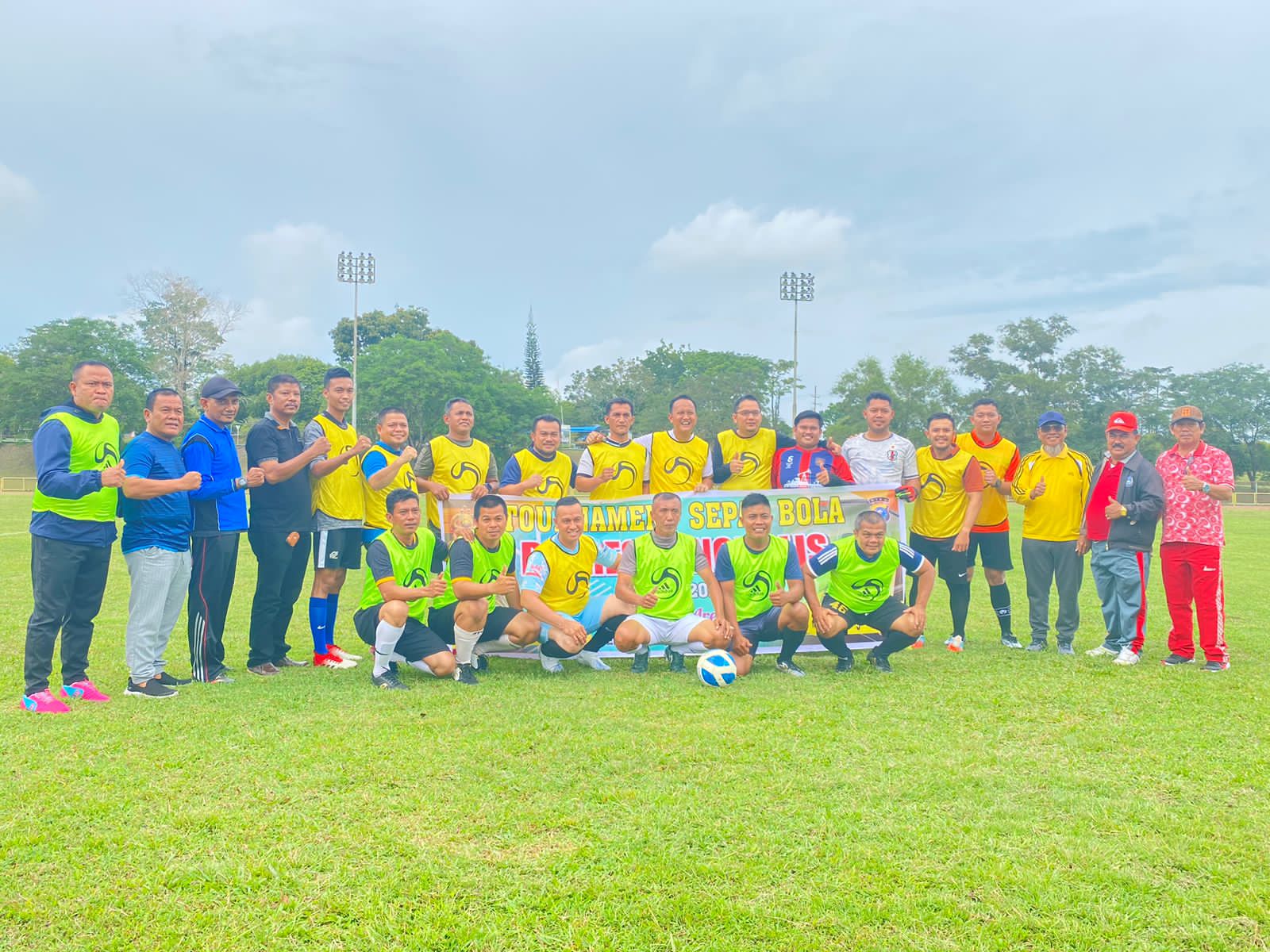 Kapolres Bengkalis Gelar Turnamen Sepak Bola.