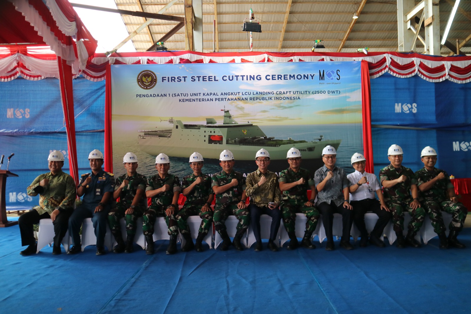 Dandim 0317/TBK Sambut Kedatangan Tim Kemenhan TNI-AD