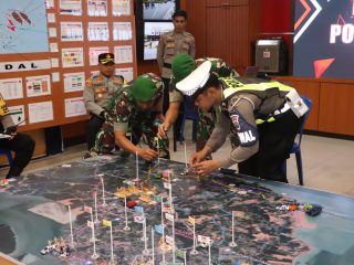 Polres Karimun Gelar Apel Gabungan Kontijensi