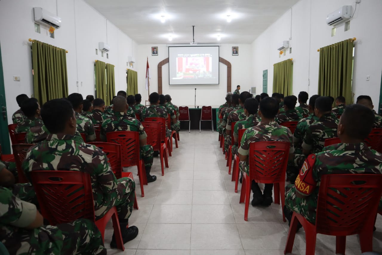 Kepala Staf Angkatan Darat Beri Pengarahan ke Personil Kodim 0317/TBK