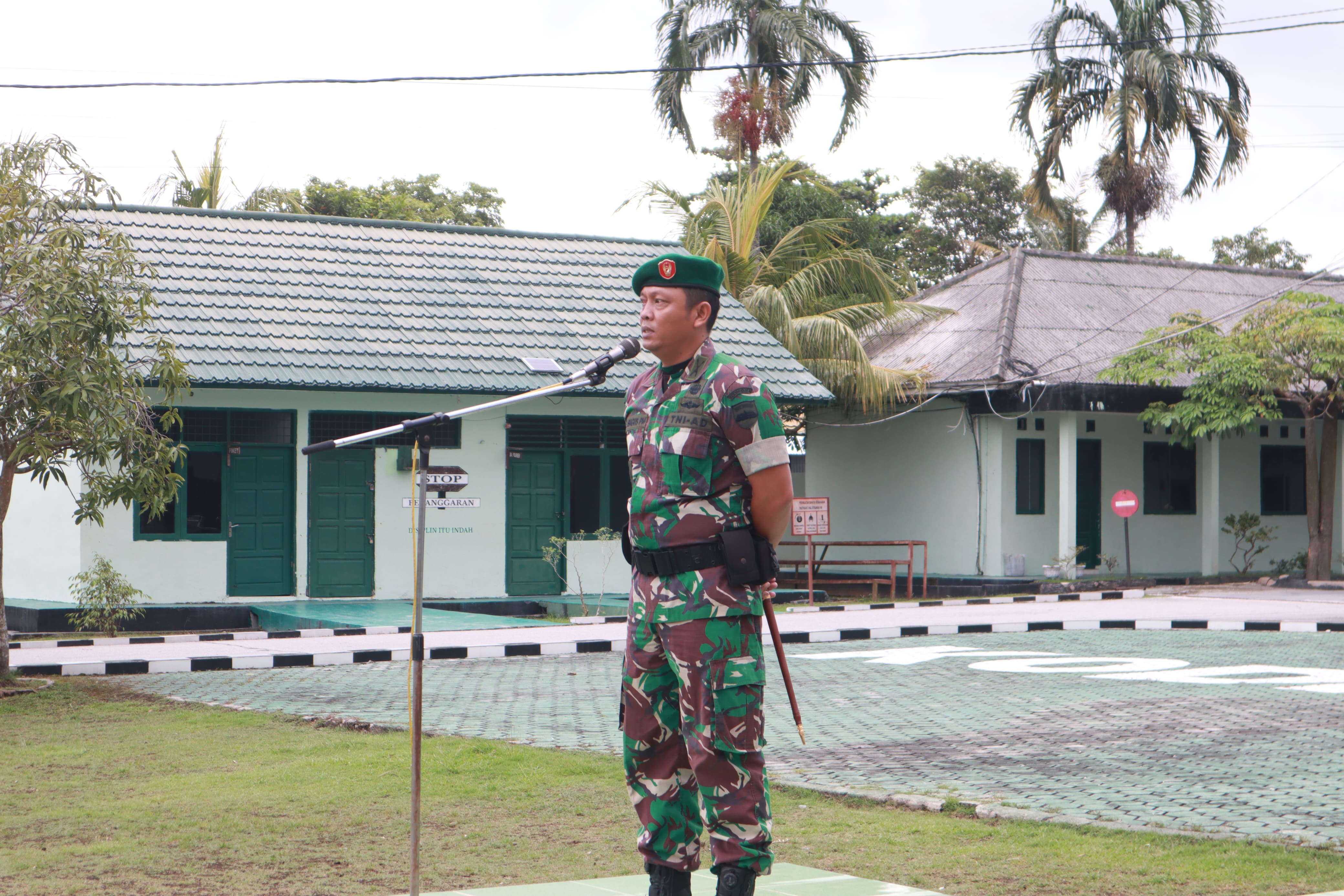 Dalam rangka persiapan pelaksanaan Pilkada Tahun 2024 di Kabupaten Karimun, Kodim 0317/TBK menggelar Apel Siaga.