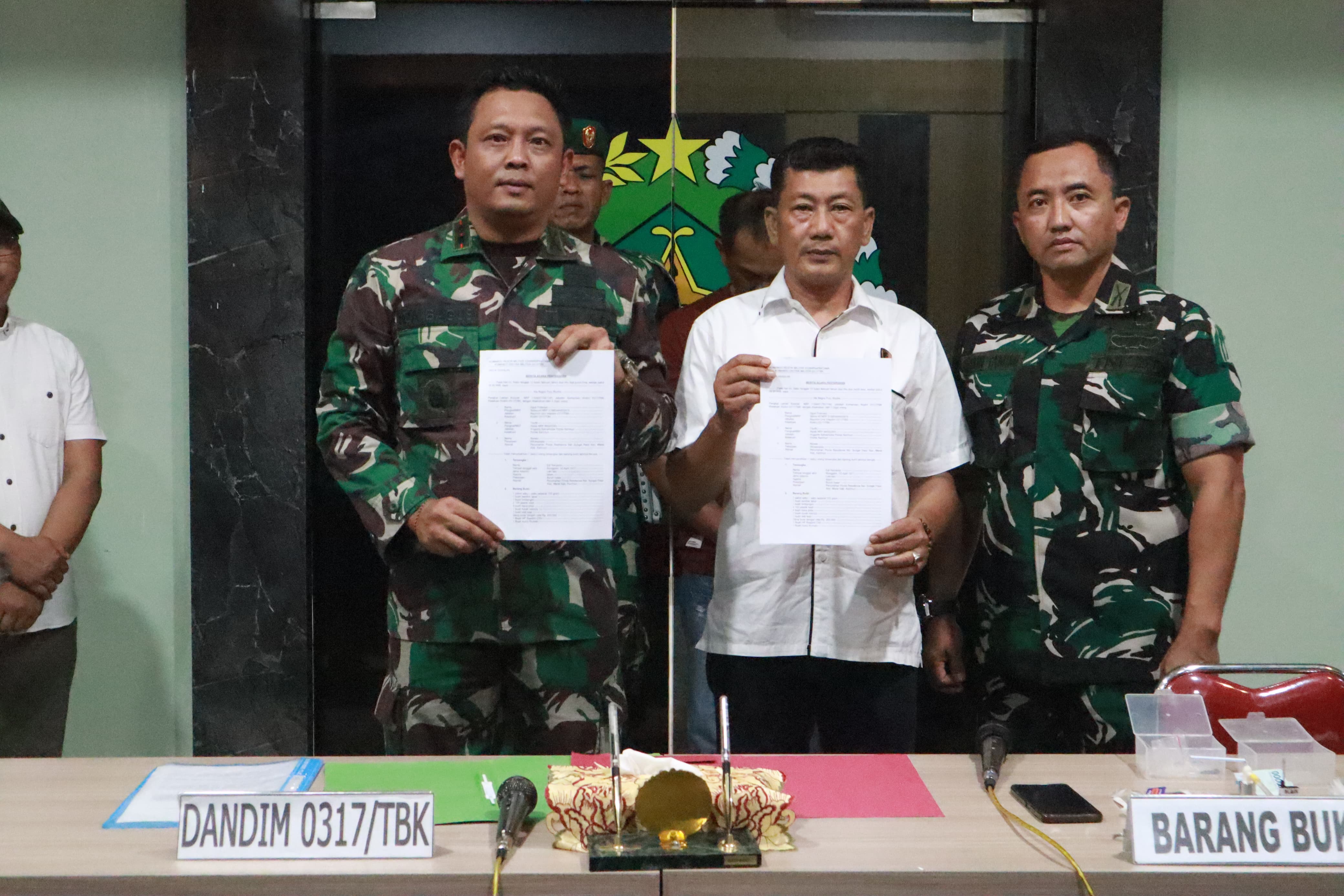 Unit Intel Kodim 0317/TBK menggagalkan peredaran narkotika jenis sabu-sabu di wilayah Tanjung Balai Karimun.