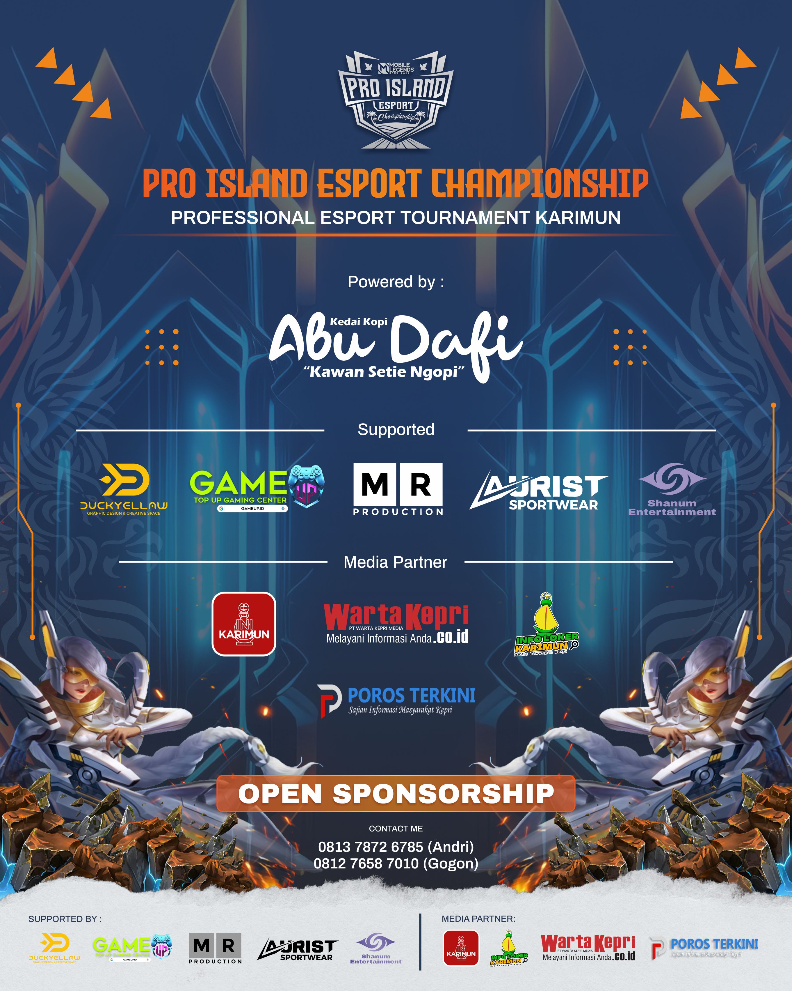 Sponsorship & Media Patner.