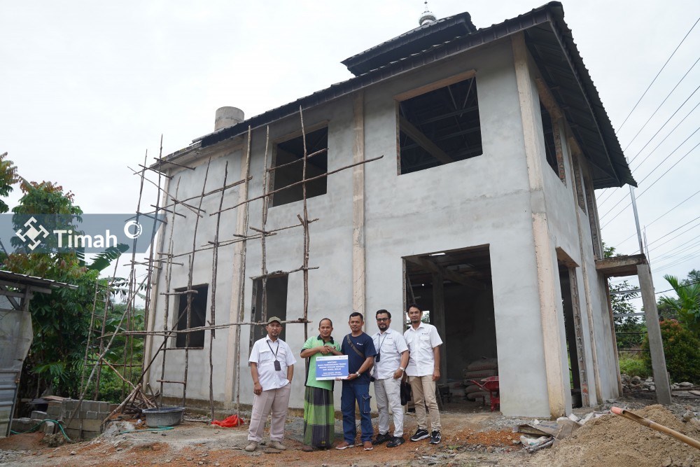 PT Timah Bantu Puluhan Rumah Ibadah di Wilayah Operasional Kerja