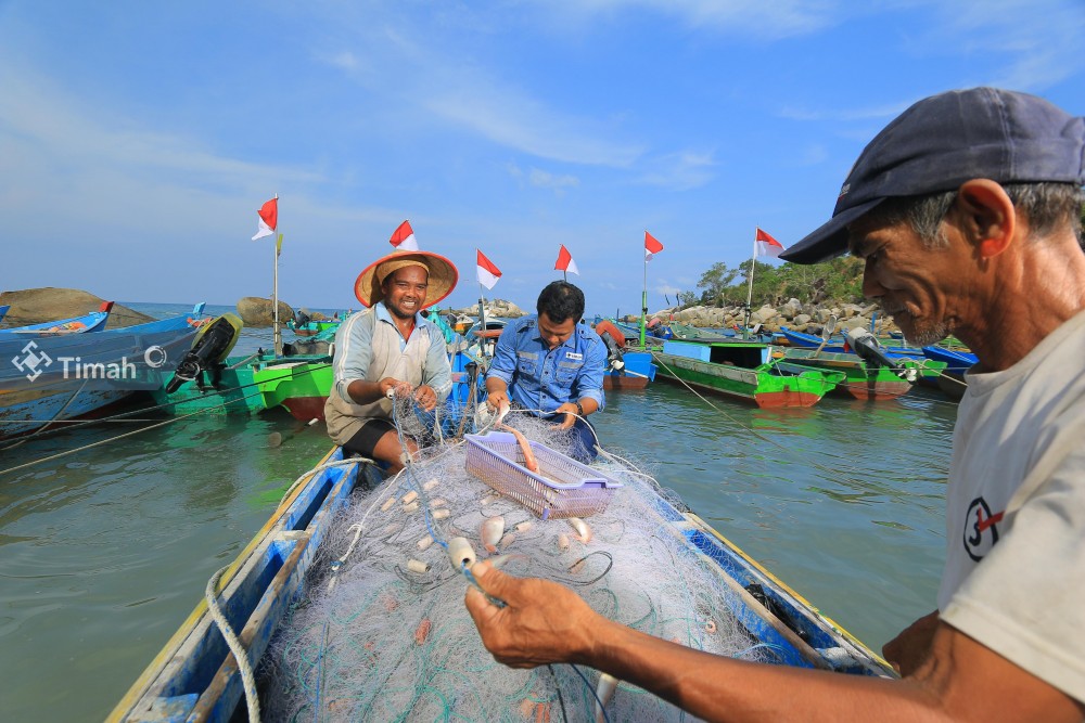 PT Timah Fasilitasi Ribuan Nelayan Jadi Peserta BPJS Ketenagakerjaan