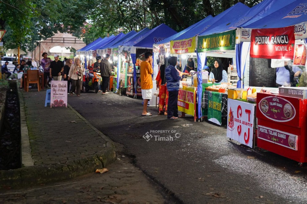 PT Timah Dukung Specta Culinar di Taman Sari Sungailiat