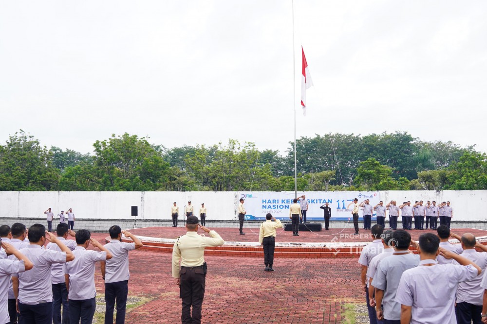 PT Timah Gelar Upacara Peringatan Hari Kebangkitan Nasional ke-117