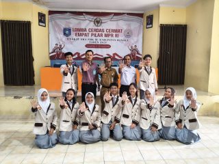 Siswa Program Pemali Boarding School PT Timah Tbk Wakili Kabupaten Bangka Lomba Cerdas Cermat Empat Pilar