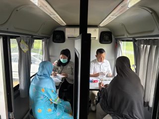 Mobil Sehat PT Timah Kembali di Dusun II Desa Kundur