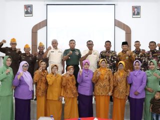 Kodim 0317/TBK Gelar Komsos Virtual Bersama Keluarga Besar TNI, Bahas Upaya Cegah Disintegrasi Bangsa