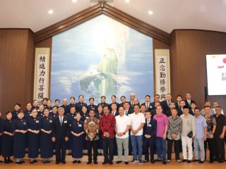 Kodim 0317/TBK Hadiri Peresmian Kantor Penghubung Yayasan Buddha Tzu Chi Tanjung Balai Karimun