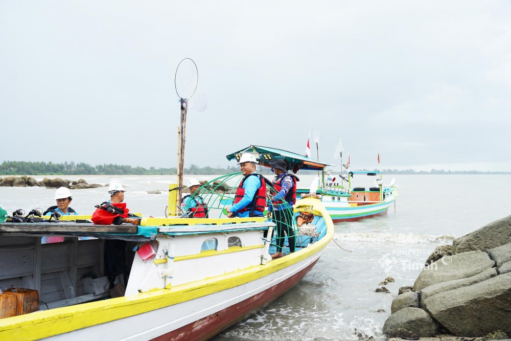 PT Timah berkomitmen melaksanakan pelestarian laut.