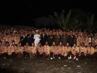 Apel Kehormatan dan Renungan Suci di TMP Kundur, Kasdim 0317/TBK Hadiri Bersama Peserta Upacara