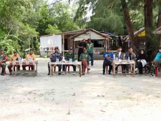 Kasdim 0317/TBK Hadiri Family Gathering Pemuda Panca Marga Tahun 2025 di Pantai Ketam