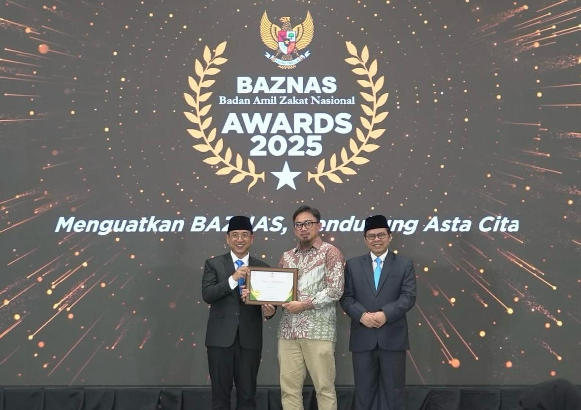 PT Timah Tbk kembali menerima penghargaan dalam ajang BAZNAS Awards 2025 dari Badan Amil Zakat Nasional (BAZNAS) RI