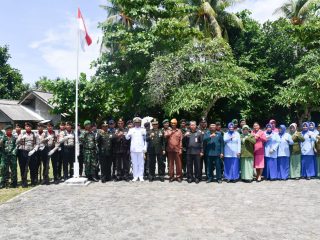 Upacara Ziarah Nasional Peringati HUT ke-80 TNI di Taman Makam Pahlawan Kundur