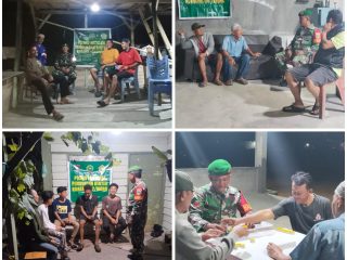 Patroli Gabungan TNI dan Komponen Pendukung Perkuat Mitigasi Binter di Wilayah Kodim 0317/TBK