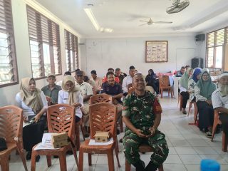 Babinsa Lubuk Semut Hadiri Kegiatan “Ombudsman Menyapa” di Kabupaten Karimun