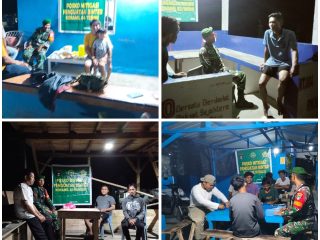 Patroli Gabungan TNI dan Komponen Pendukung Tingkatkan Mitigasi Binter di Wilayah Kodim 0317/TBK