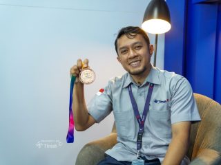 Kisah Waisya Hidayat Atlet Tenis Meja PT Timah, Dari Ruang Kerja ke Arena Laga