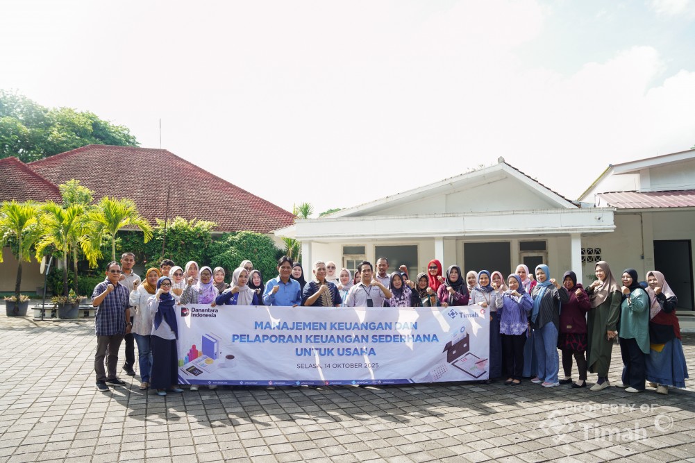 PT TIMAH Tbk menggelar workshop Manajemen Keuangan dan Pelaporan Keuangan Sederhana untuk Usaha.