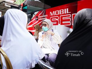 Mobil Sehat PT TIMAH Tbk Kini di Desa Cambai, Warga Bisa Konsultasi Gratis Dengan Dokter