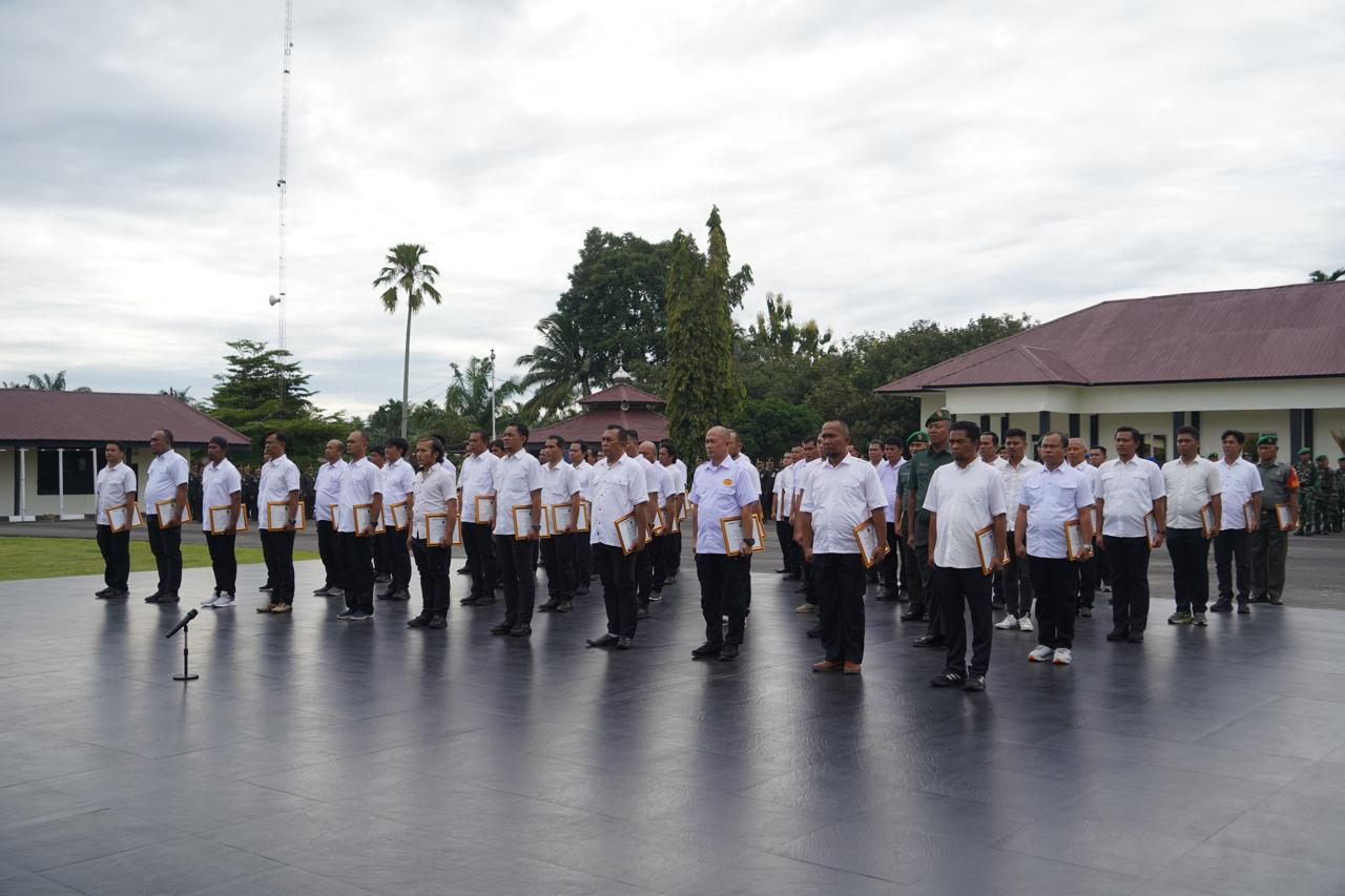 Prajurit Korem 022/PT. (Foto: Dok.Korem 022/PT).