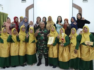 Kodim 0317/TBK Gelar Lomba Tari Lansia dalam Rangka Komsos Kreatif