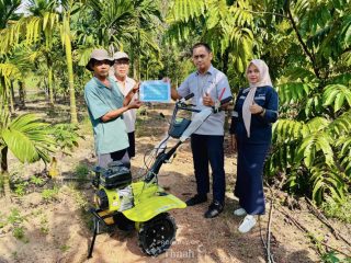 PT TIMAH Tbk Dukung Sektor Pertanian, Tingkatkan Produktivitas Kelompok Tani di Desa Kundur