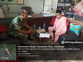 Babinsa Koramil 01/Balai Jalin Silaturahmi dengan Ponpes Al-Hikmah