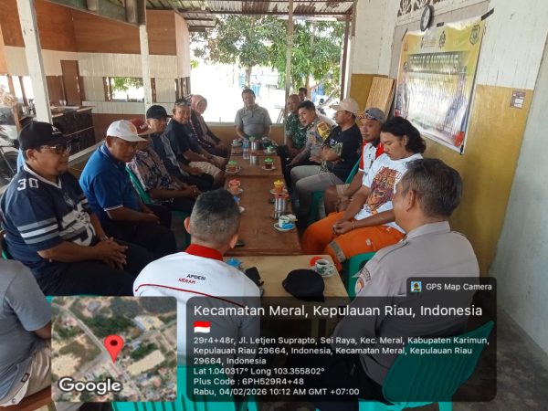 Serka Atmaja Hadiri Kegiatan Curhat Kamtibmas