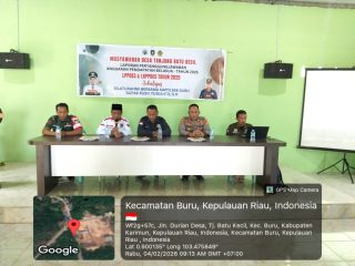 Serka Atmaja Hadiri Kegiatan Curhat Kamtibmas