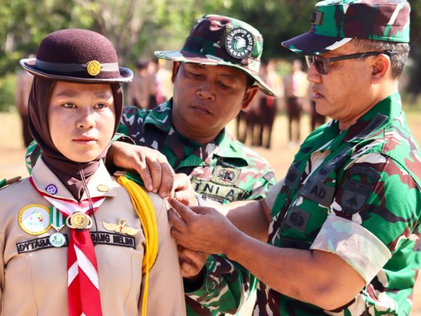 Pembukaan Persami Korp Kadet Republik Indonesia (KKRI) Gel IV Ta 2026 Wilayah Kodim 0317/TBK