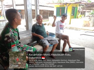 PRAKA IRVAN JALIN SILATURAHMI DENGAN MASYARAKAT BINAAN