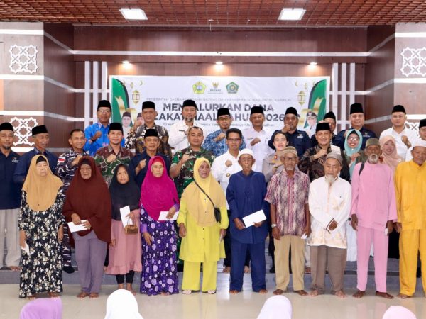 DANDIM 0317/TBK HADIRI ACARA PENYALURAN ZAKAT MAAL TAHUN 2026