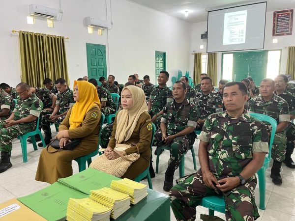 KODIM 0317/TBK GELAR RAPAT ANGGOTA TAHUNAN (RAT) KOPERASI JASA PRIMER KARTIKA KARIMUN