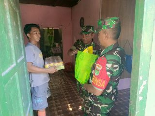 KORAMIL 04 TEBING BAGIKAN SEMBAKO KEPADA MASYARAKAT