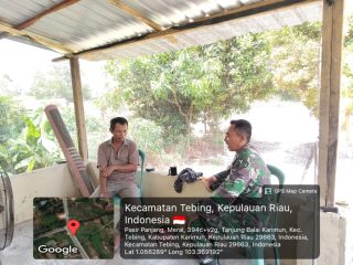 SERTU SURIYONO HIMBAU PETANI JANGAN BAKAR LAHAN