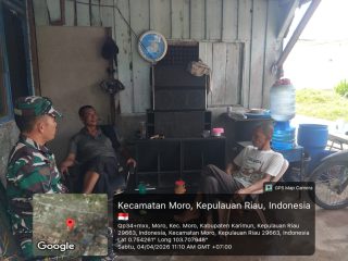 SERTU SAHRUDI HARAHP JALIN SILATURAHMI DENGAN WARGA