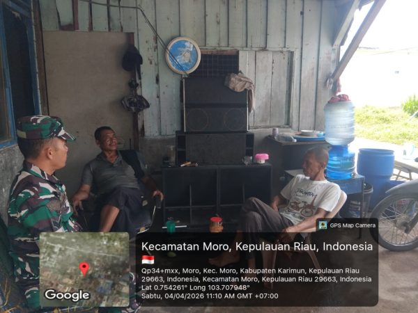 SERTU SAHRUDI HARAHP JALIN SILATURAHMI DENGAN WARGA