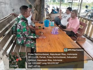 KOPTU SUHERMANSYAH JALIN SILATURAHMI DENGAN WARGA PAMAK