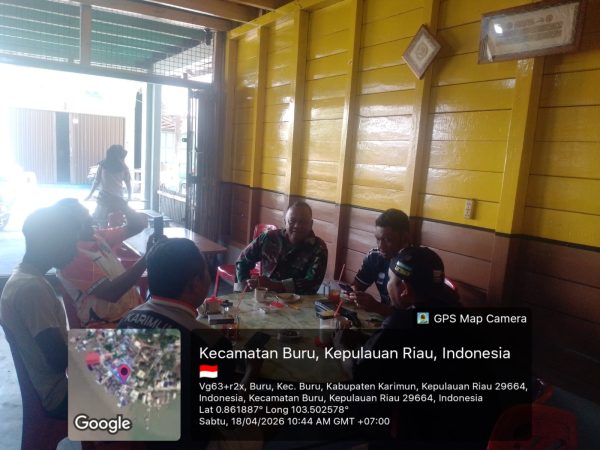 BABINSA KORAMIL 01/BALAI AJAK PEMUDA KELURAHAN BURU JAUHI NARKOBA