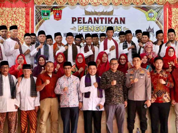 Dandim 0317/TBK Hadiri Pelantikan HKKA, Persatuan Warga Diperkuat dan Sinergi Daerah