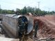 Kodim 0317/TBK Kebutan Proyek Jembatan Armco Sungai Mata Tiga
