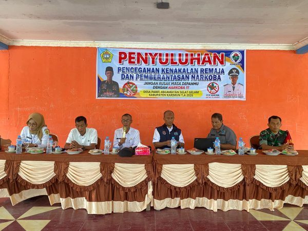 Babinsa Selat Gelam Gencar Perangi Narkoba dan Kenakalan Remaja