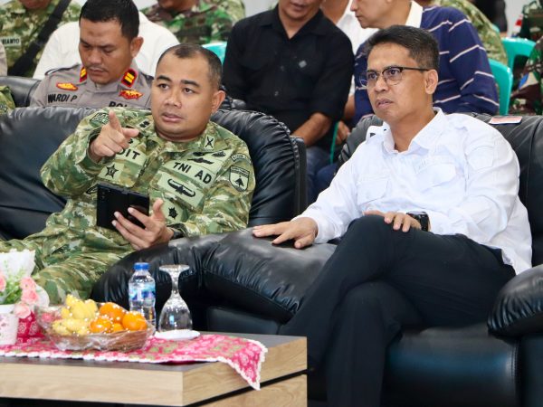PRESIDEN RI RESMIKAN 1.061 KDKMP, KODIM 0317/TBK HADIR VIA VIDCON