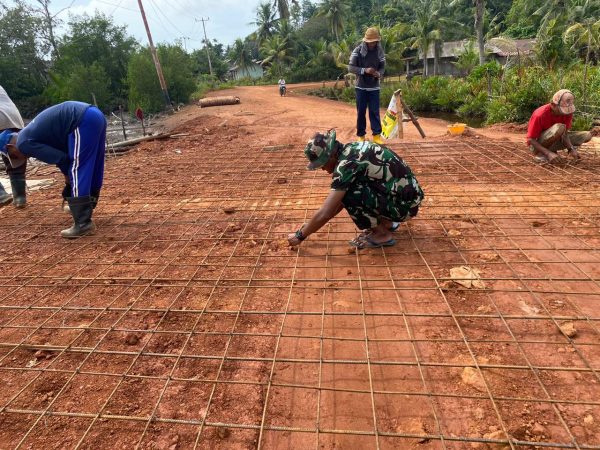 Progres Jembatan Armco Sungai Mata III, Mal Cor Dipasang