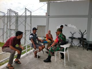 Babinsa Baran Timur Serap Aspirasi Warga Lewat Silaturahmi Humanis