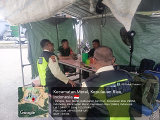 Babinsa Pangke Barat Tingkatkan Kewaspadaan Security PT Soma